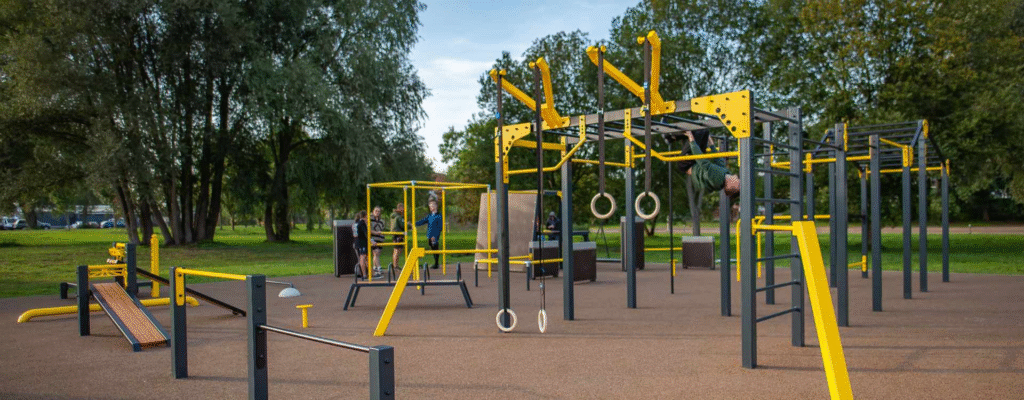 Calisthenics work out park image